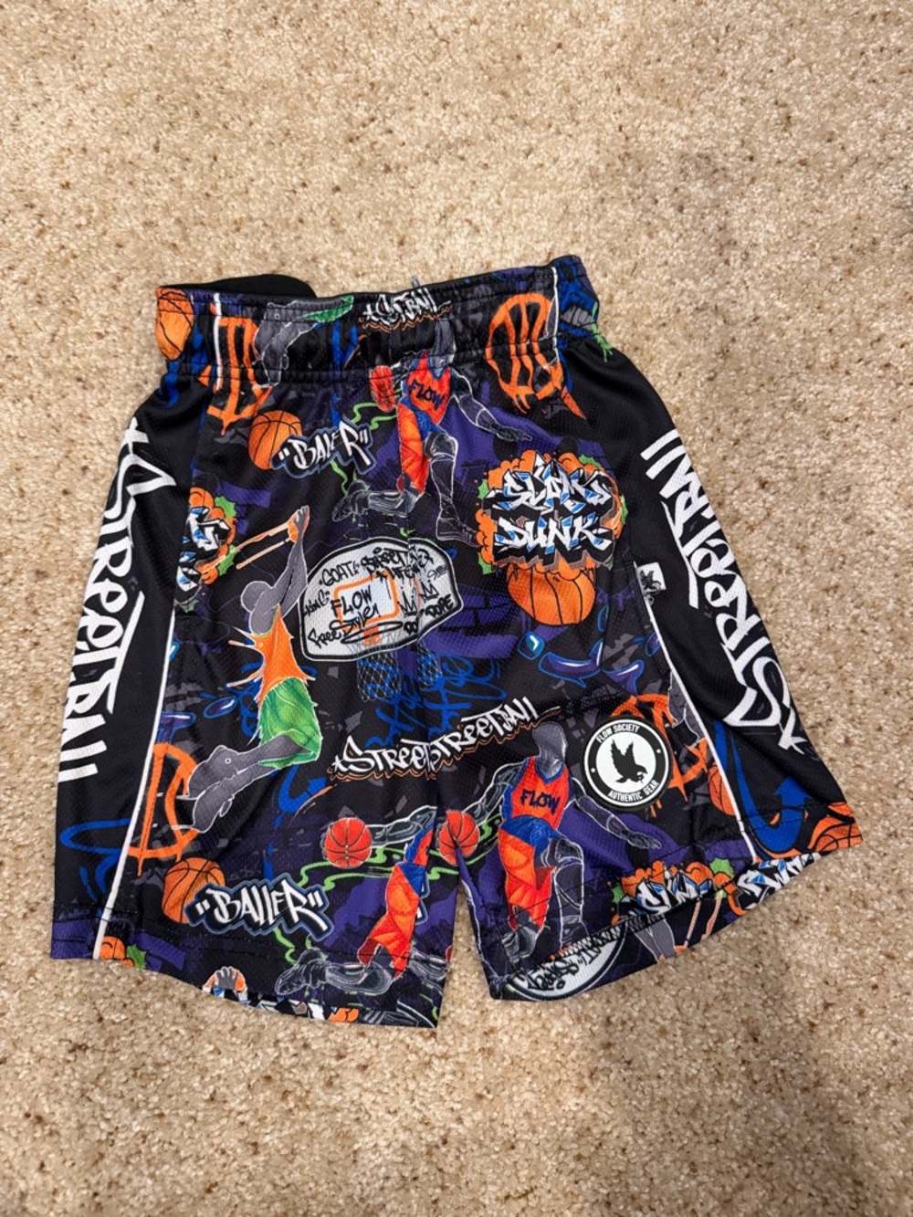 Flow Society youth Basketball Shorts
